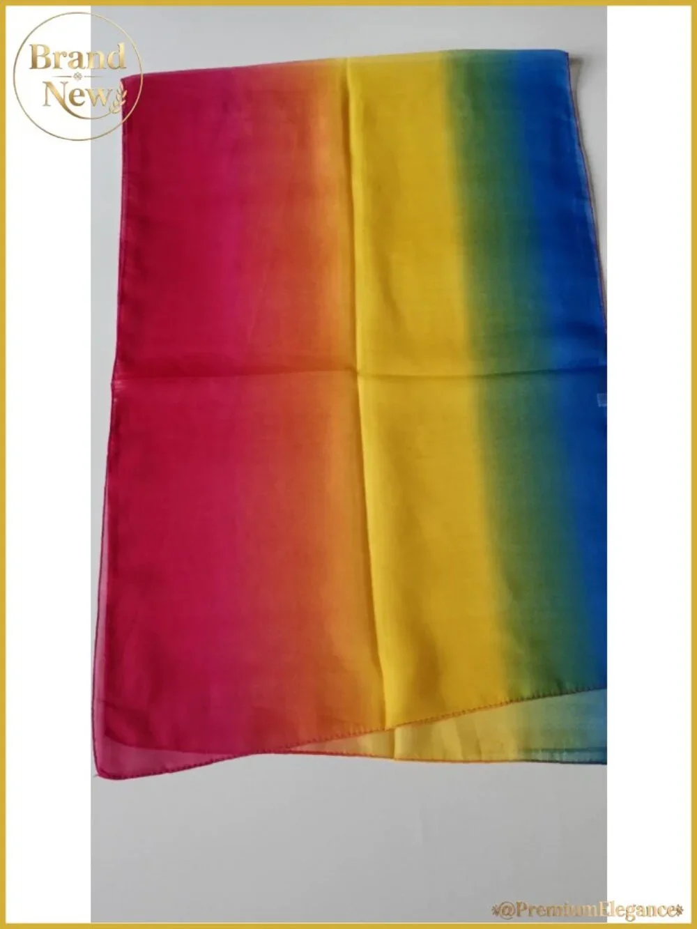 Lightweight Soft Chiffon Neck Scarf Head Hair Wrap 60x20